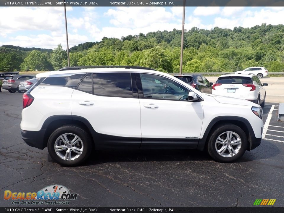 2019 GMC Terrain SLE AWD Summit White / Jet Black Photo #8