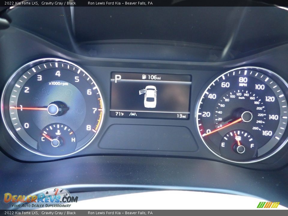 2022 Kia Forte LXS Gravity Gray / Black Photo #16