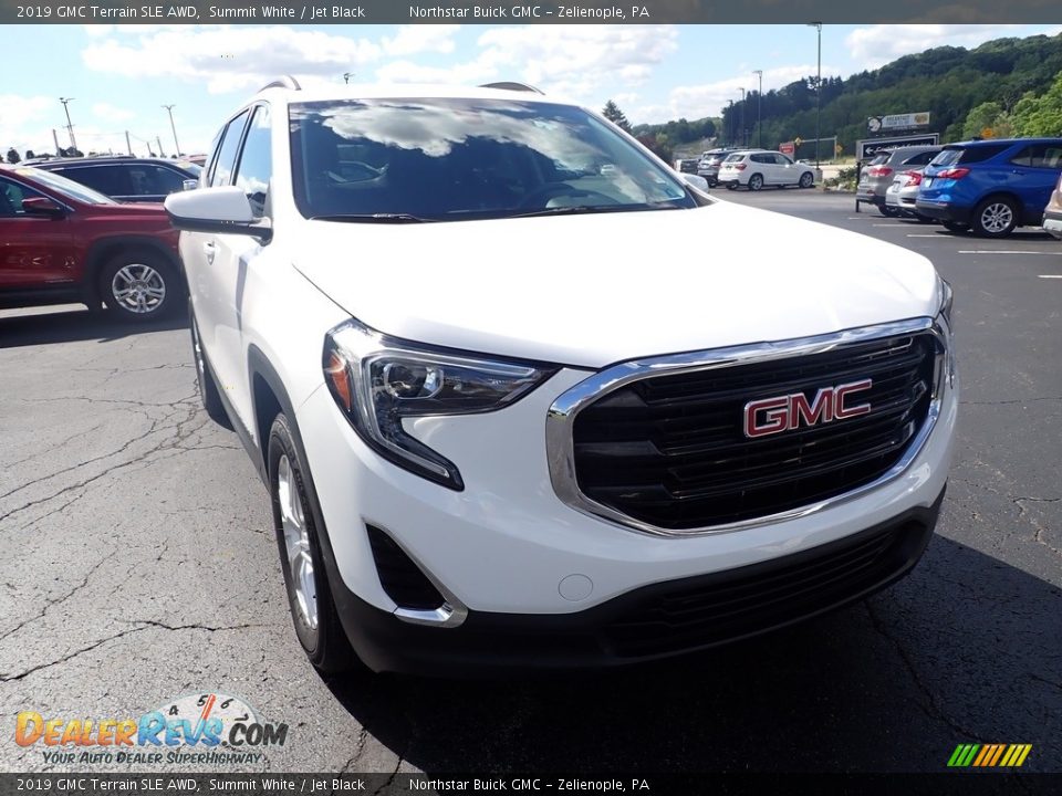 2019 GMC Terrain SLE AWD Summit White / Jet Black Photo #10