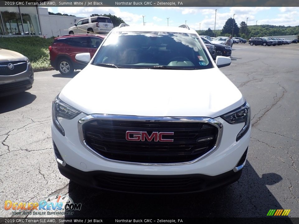 2019 GMC Terrain SLE AWD Summit White / Jet Black Photo #11