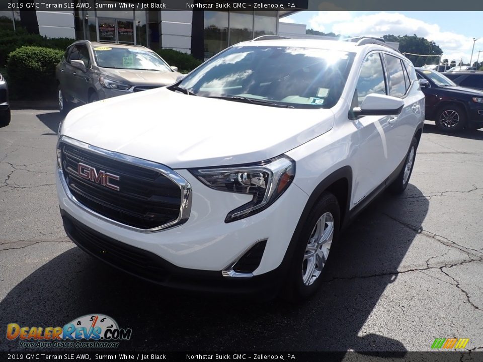 2019 GMC Terrain SLE AWD Summit White / Jet Black Photo #12