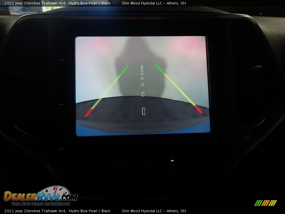 2021 Jeep Cherokee Traihawk 4x4 Hydro Blue Pearl / Black Photo #2