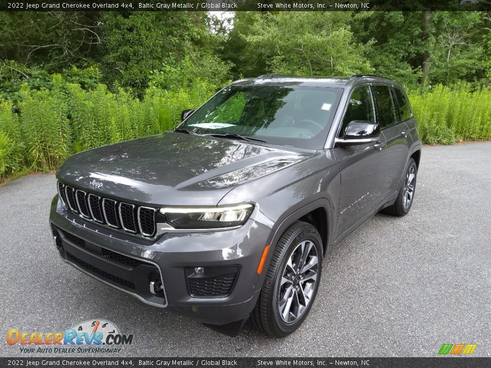 2022 Jeep Grand Cherokee Overland 4x4 Baltic Gray Metallic / Global Black Photo #2