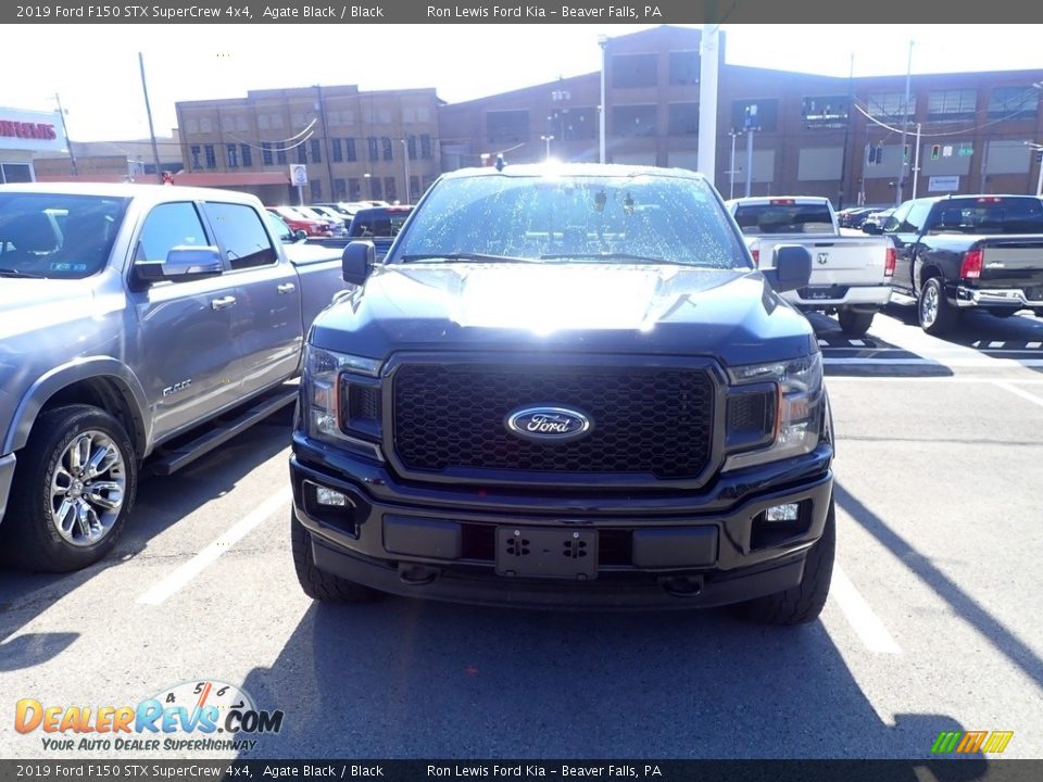 2019 Ford F150 STX SuperCrew 4x4 Agate Black / Black Photo #2