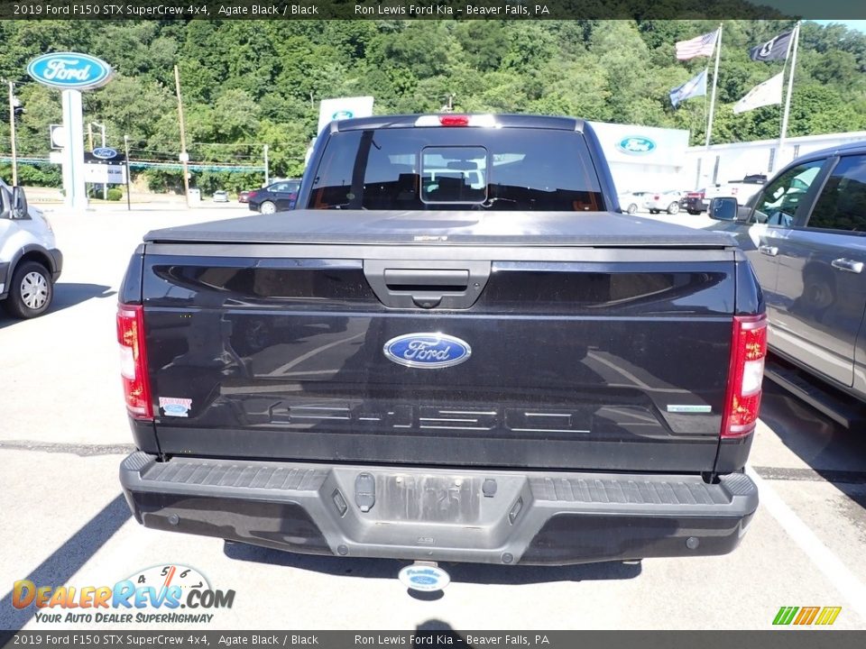 2019 Ford F150 STX SuperCrew 4x4 Agate Black / Black Photo #4