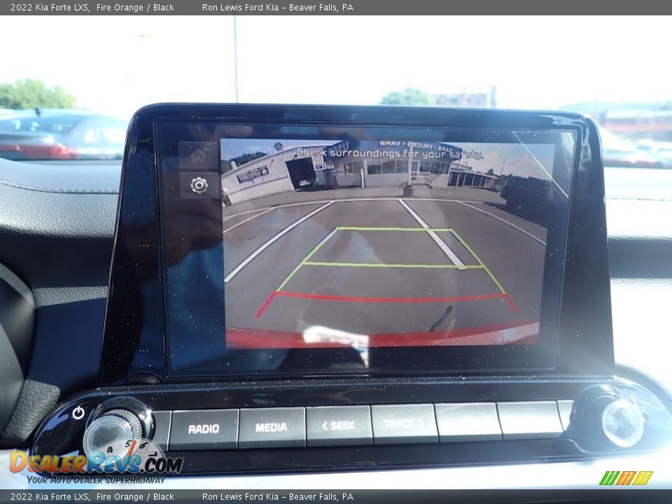 2022 Kia Forte LXS Fire Orange / Black Photo #18