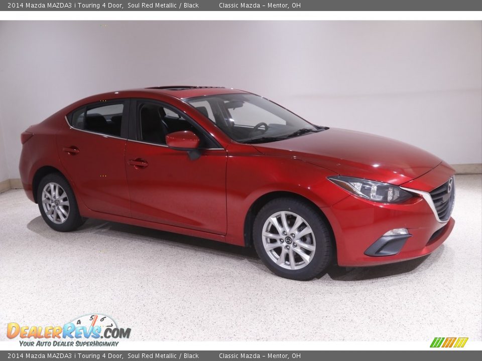 Soul Red Metallic 2014 Mazda MAZDA3 i Touring 4 Door Photo #1