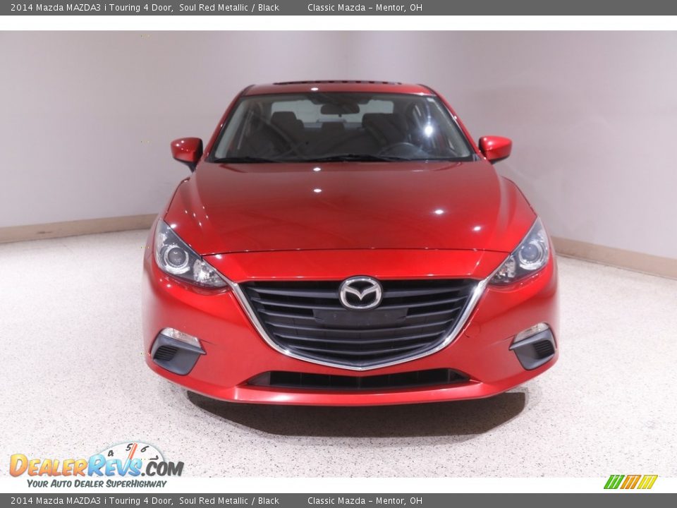 2014 Mazda MAZDA3 i Touring 4 Door Soul Red Metallic / Black Photo #2