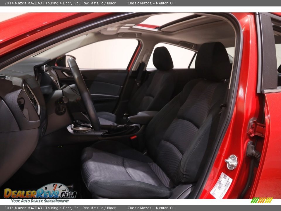 2014 Mazda MAZDA3 i Touring 4 Door Soul Red Metallic / Black Photo #5