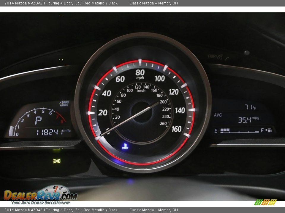 2014 Mazda MAZDA3 i Touring 4 Door Gauges Photo #8