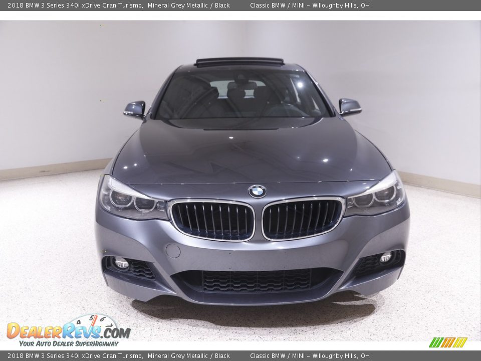 2018 BMW 3 Series 340i xDrive Gran Turismo Mineral Grey Metallic / Black Photo #2
