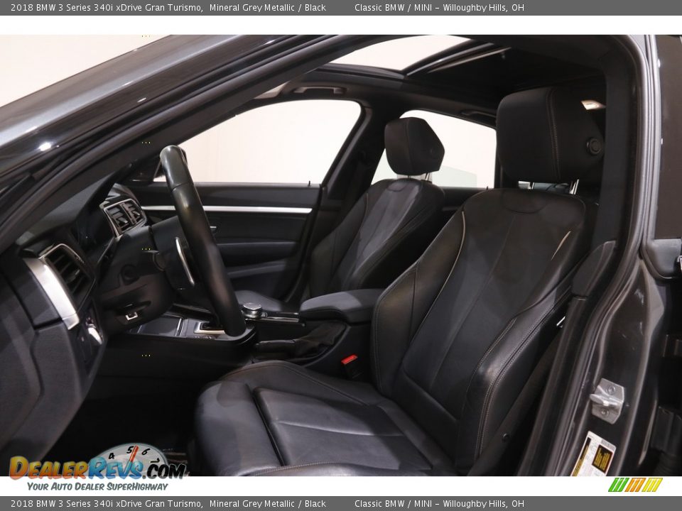 2018 BMW 3 Series 340i xDrive Gran Turismo Mineral Grey Metallic / Black Photo #5