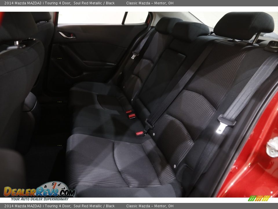 2014 Mazda MAZDA3 i Touring 4 Door Soul Red Metallic / Black Photo #14