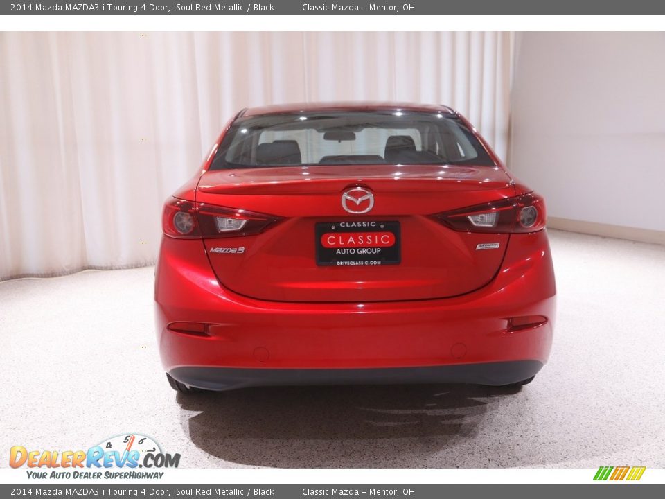 2014 Mazda MAZDA3 i Touring 4 Door Soul Red Metallic / Black Photo #15