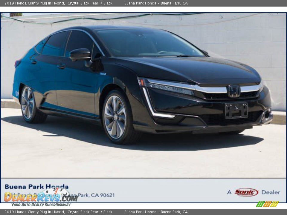 2019 Honda Clarity Plug In Hybrid Crystal Black Pearl / Black Photo #1