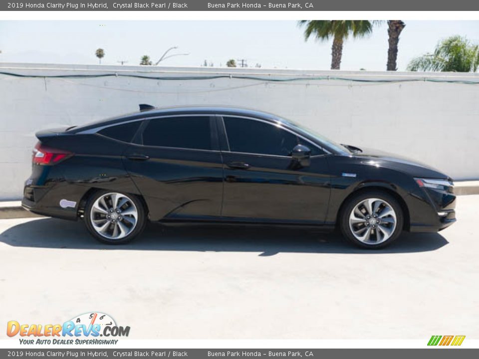 2019 Honda Clarity Plug In Hybrid Crystal Black Pearl / Black Photo #10