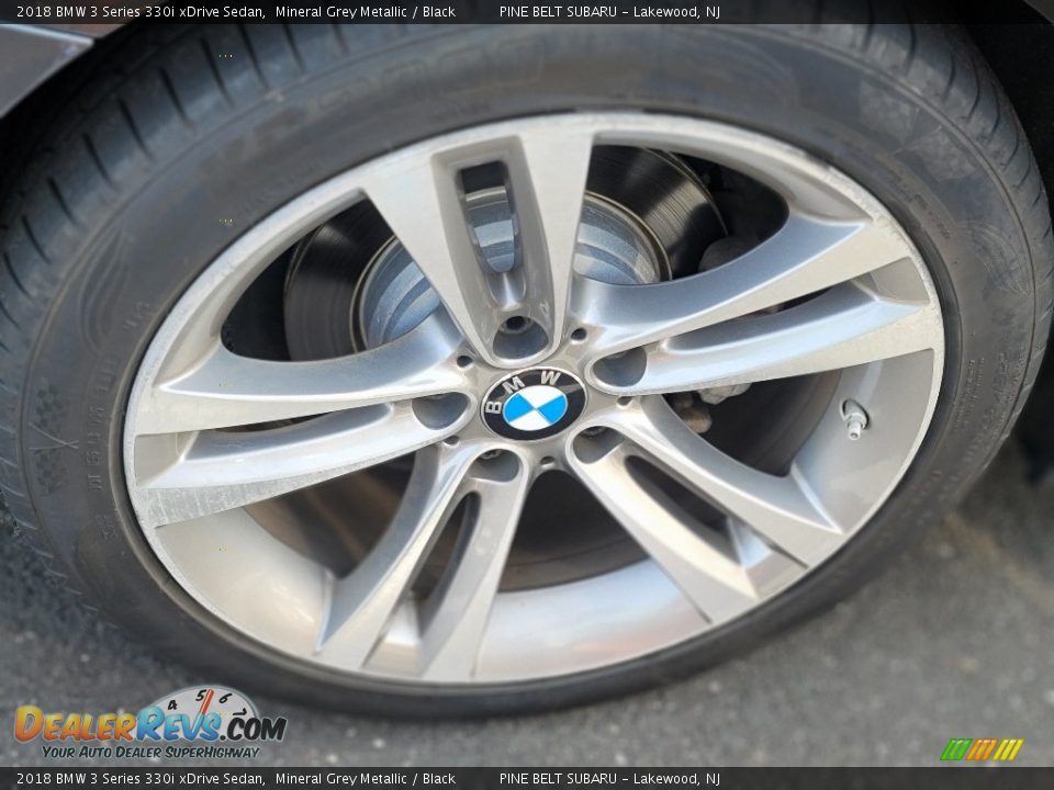 2018 BMW 3 Series 330i xDrive Sedan Mineral Grey Metallic / Black Photo #6