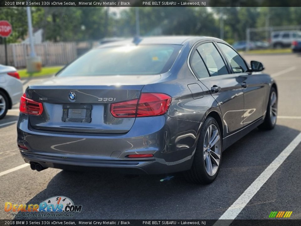 2018 BMW 3 Series 330i xDrive Sedan Mineral Grey Metallic / Black Photo #7