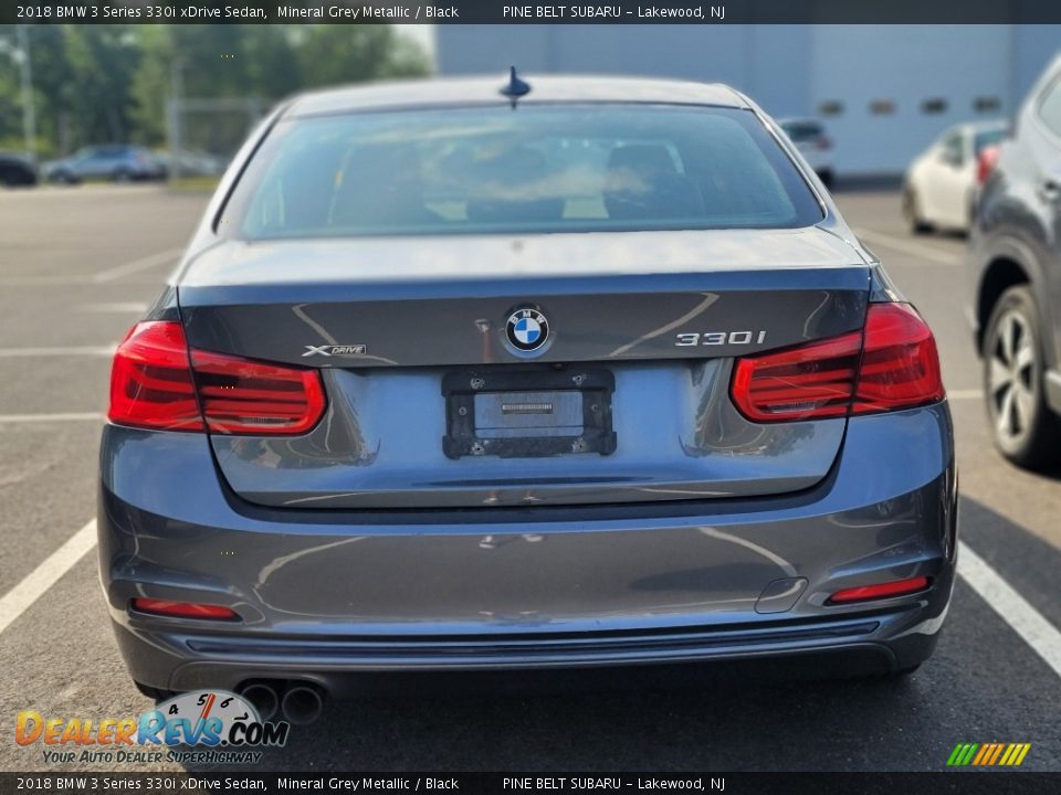 2018 BMW 3 Series 330i xDrive Sedan Mineral Grey Metallic / Black Photo #8