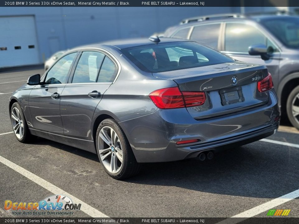 2018 BMW 3 Series 330i xDrive Sedan Mineral Grey Metallic / Black Photo #9