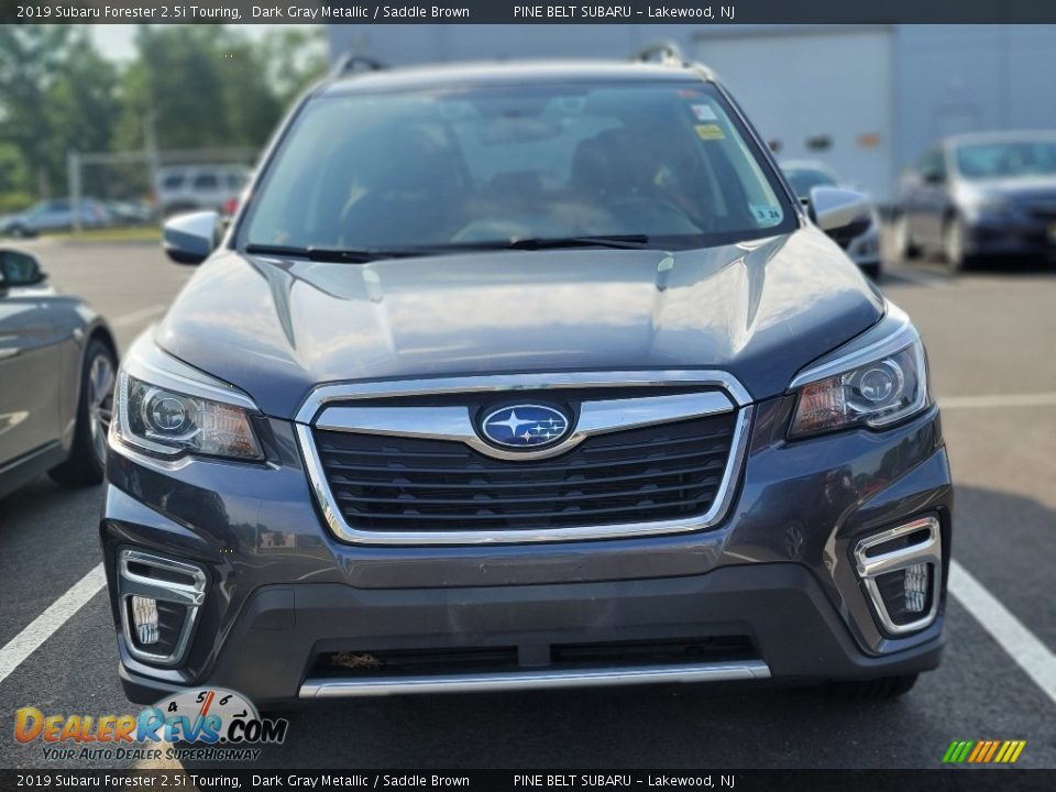 2019 Subaru Forester 2.5i Touring Dark Gray Metallic / Saddle Brown Photo #2