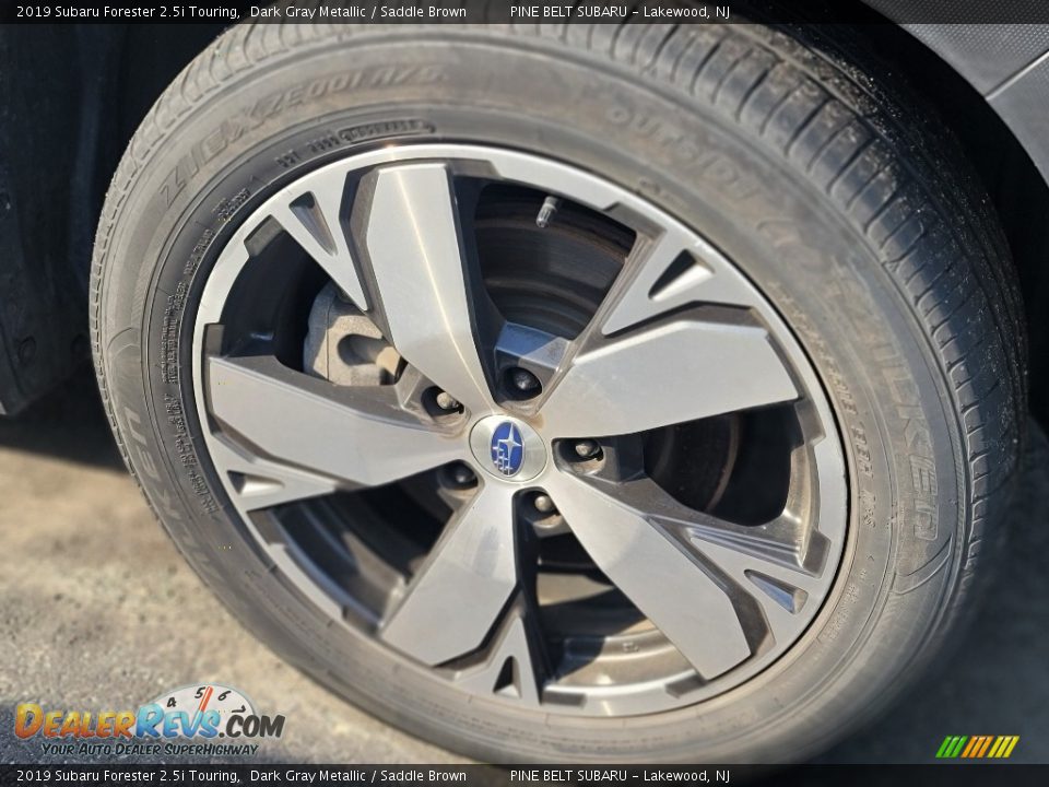 2019 Subaru Forester 2.5i Touring Dark Gray Metallic / Saddle Brown Photo #4