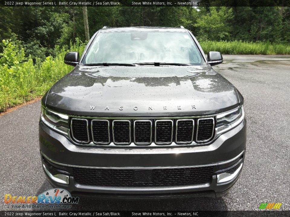 2022 Jeep Wagoneer Series I Baltic Gray Metallic / Sea Salt/Black Photo #3