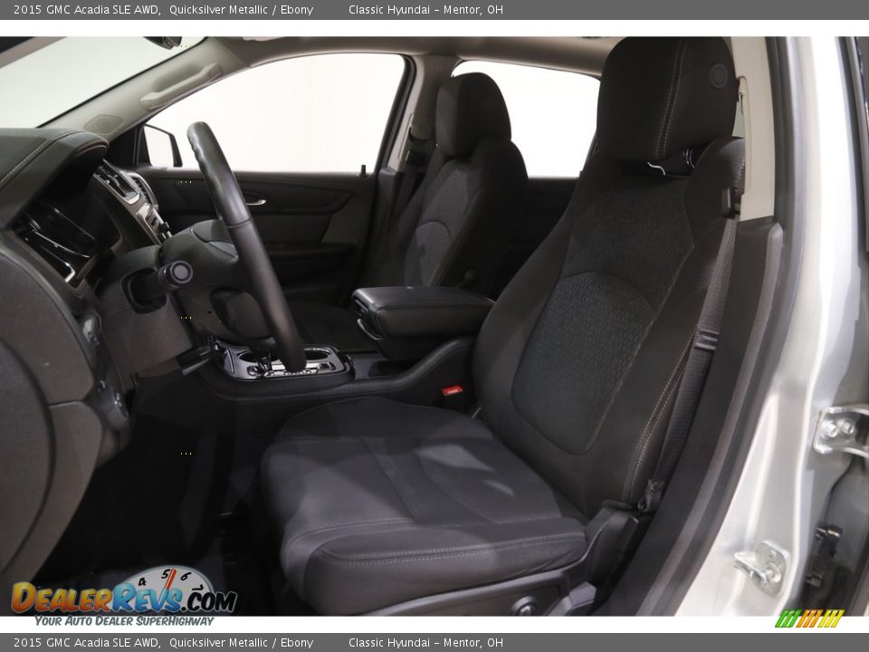 2015 GMC Acadia SLE AWD Quicksilver Metallic / Ebony Photo #5