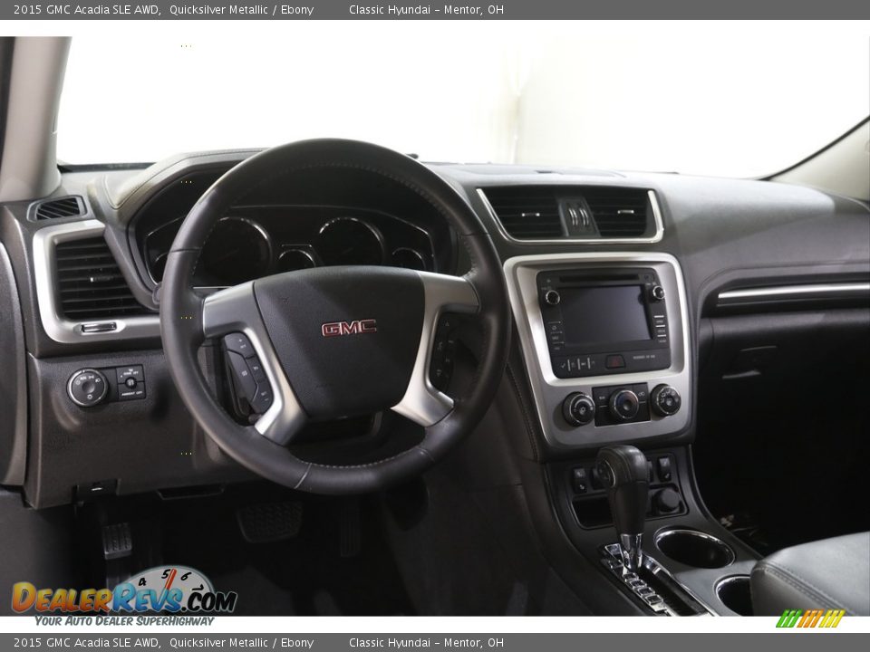 2015 GMC Acadia SLE AWD Quicksilver Metallic / Ebony Photo #6