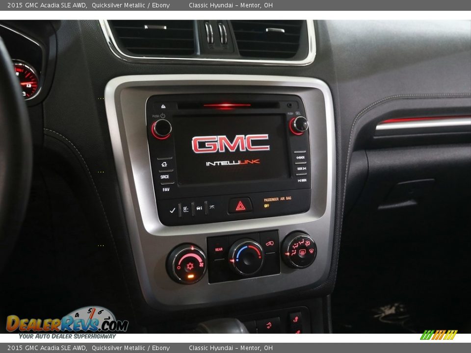 2015 GMC Acadia SLE AWD Quicksilver Metallic / Ebony Photo #9
