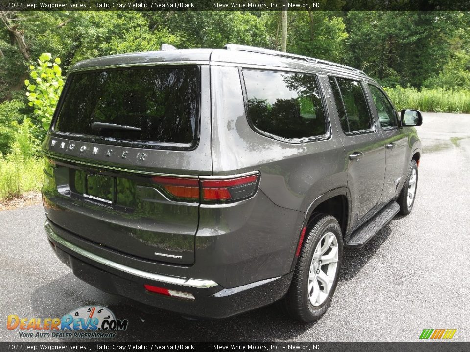 2022 Jeep Wagoneer Series I Baltic Gray Metallic / Sea Salt/Black Photo #6