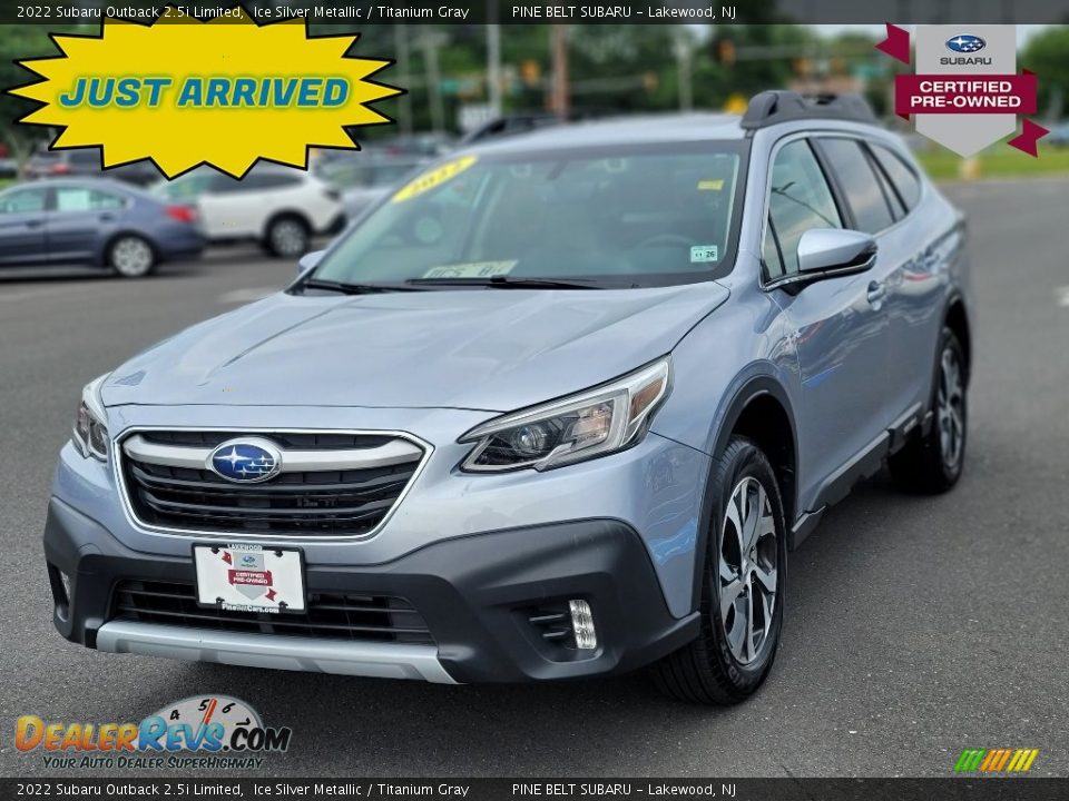 2022 Subaru Outback 2.5i Limited Ice Silver Metallic / Titanium Gray Photo #1