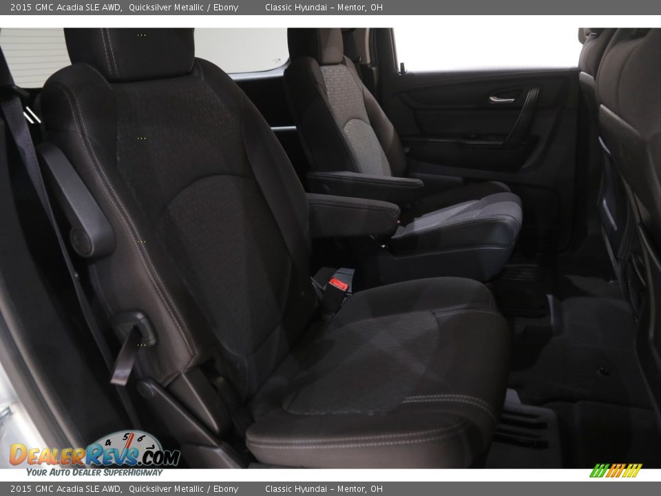 2015 GMC Acadia SLE AWD Quicksilver Metallic / Ebony Photo #15