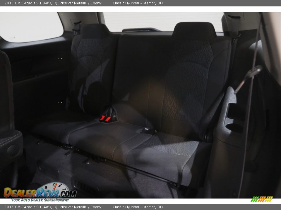 2015 GMC Acadia SLE AWD Quicksilver Metallic / Ebony Photo #17