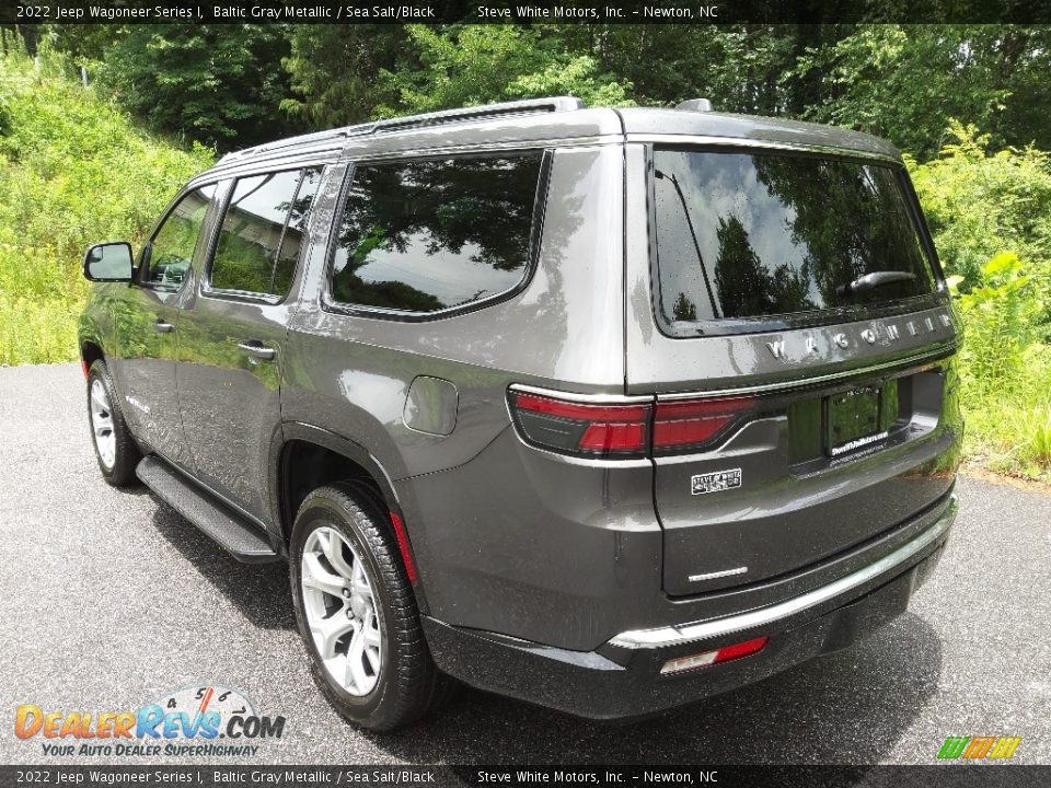 2022 Jeep Wagoneer Series I Baltic Gray Metallic / Sea Salt/Black Photo #8