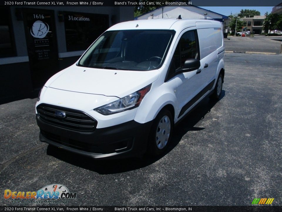 2020 Ford Transit Connect XL Van Frozen White / Ebony Photo #2