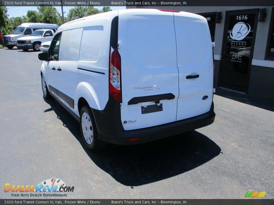 2020 Ford Transit Connect XL Van Frozen White / Ebony Photo #3