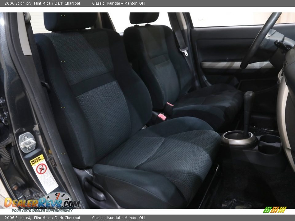 2006 Scion xA Flint Mica / Dark Charcoal Photo #11