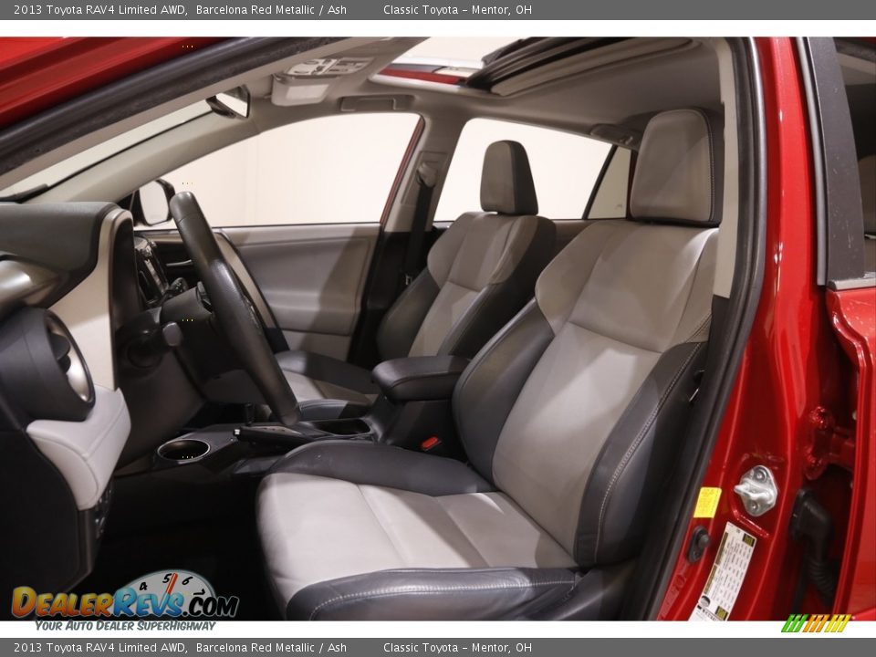 2013 Toyota RAV4 Limited AWD Barcelona Red Metallic / Ash Photo #5