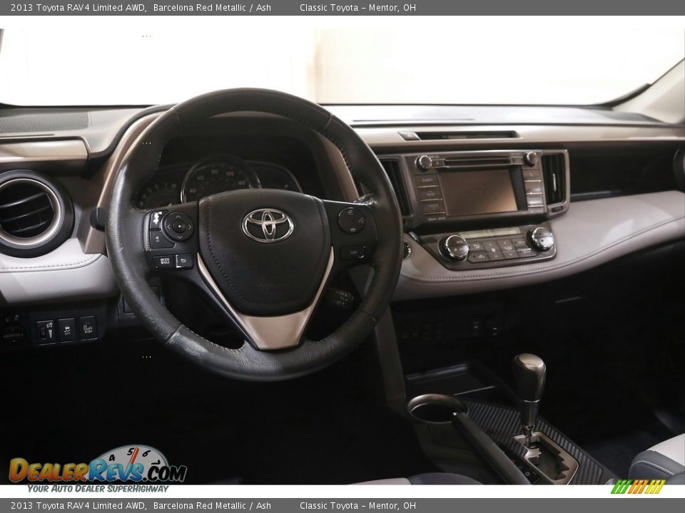 2013 Toyota RAV4 Limited AWD Barcelona Red Metallic / Ash Photo #6