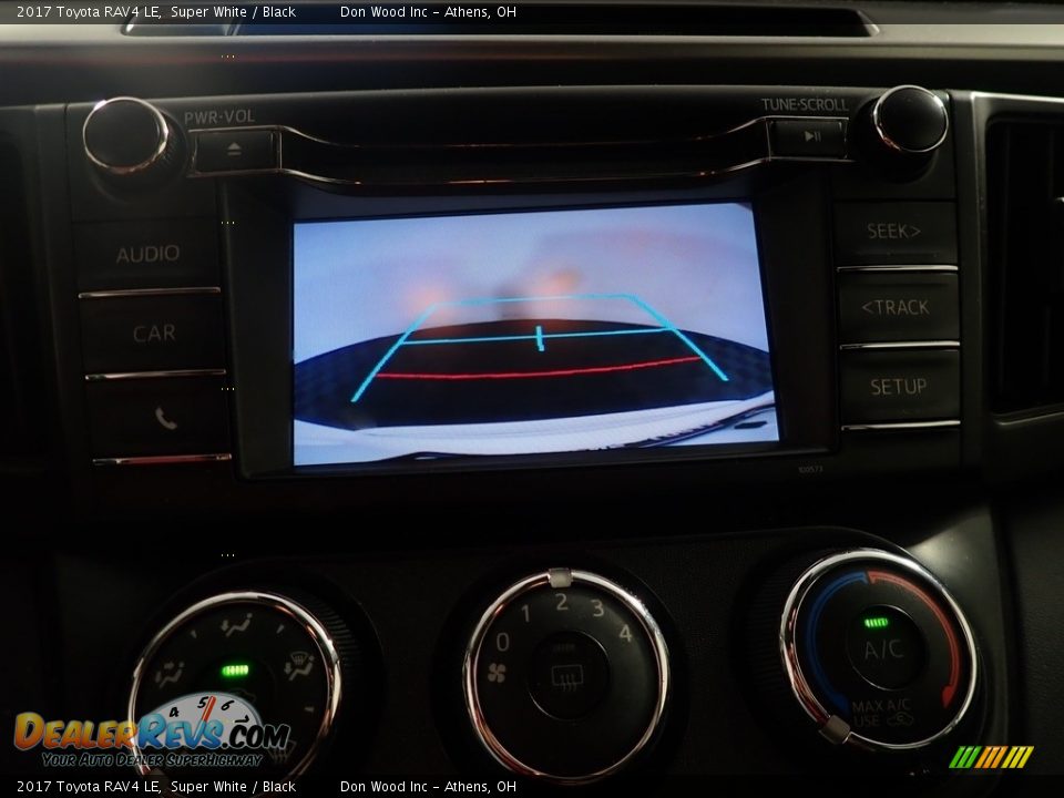 2017 Toyota RAV4 LE Super White / Black Photo #2