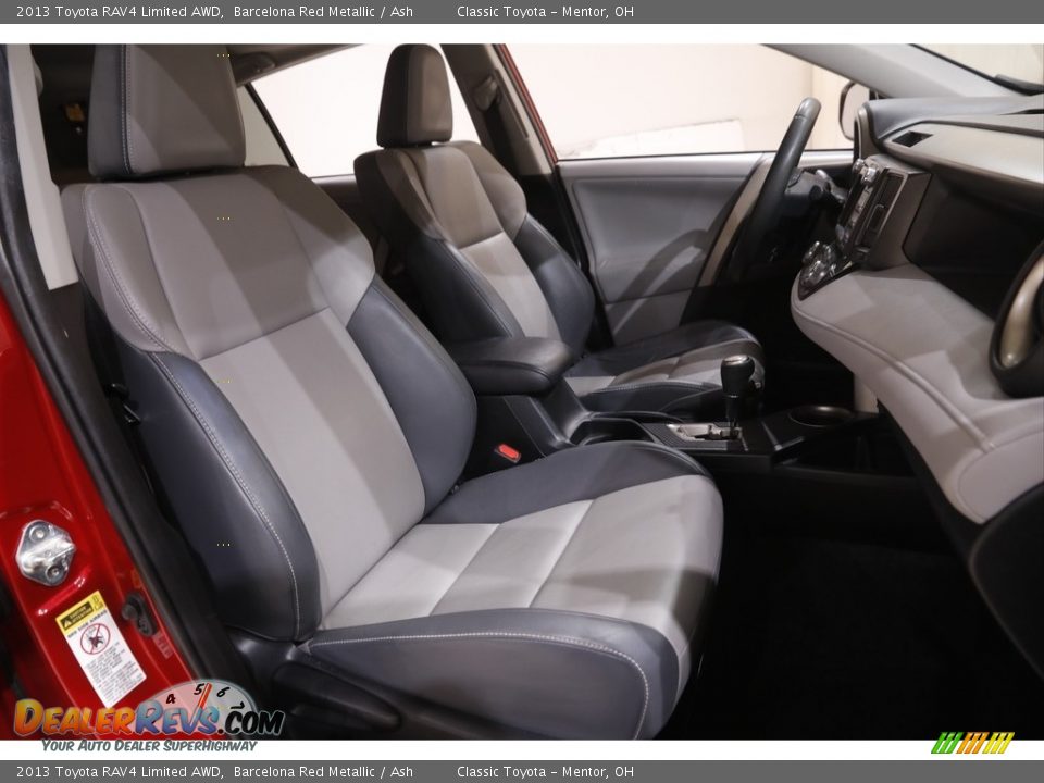 2013 Toyota RAV4 Limited AWD Barcelona Red Metallic / Ash Photo #18