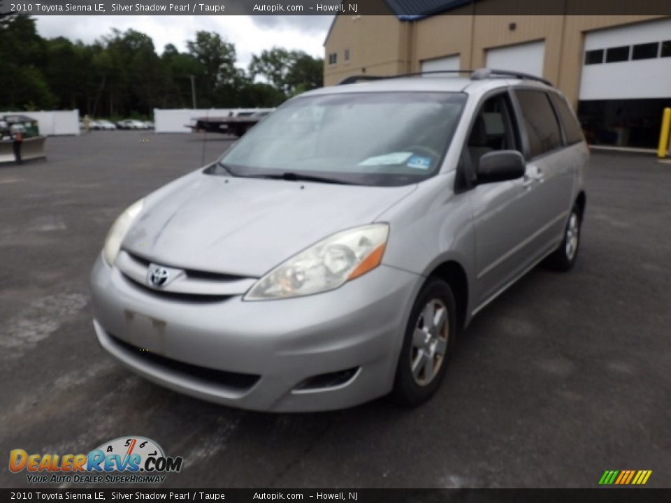 2010 Toyota Sienna LE Silver Shadow Pearl / Taupe Photo #1