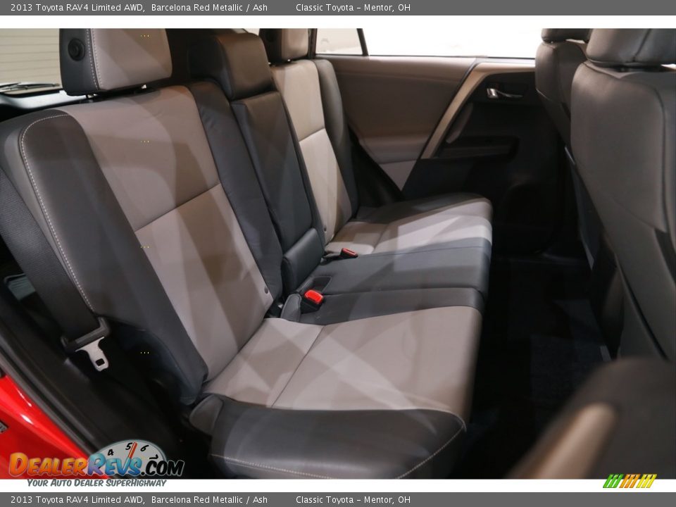 2013 Toyota RAV4 Limited AWD Barcelona Red Metallic / Ash Photo #19