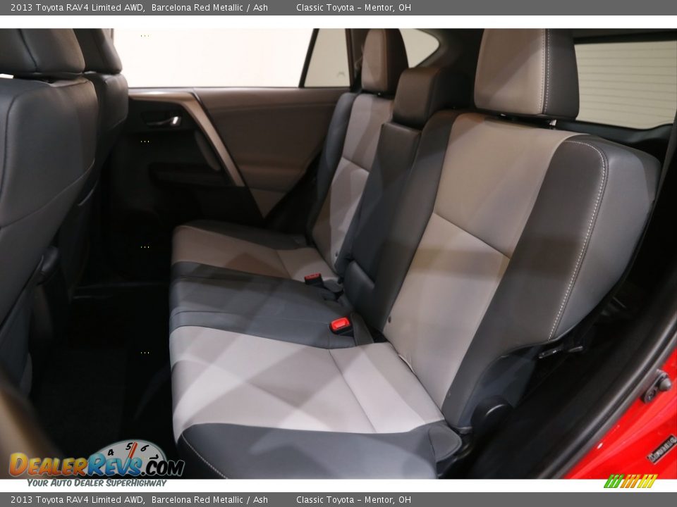2013 Toyota RAV4 Limited AWD Barcelona Red Metallic / Ash Photo #20