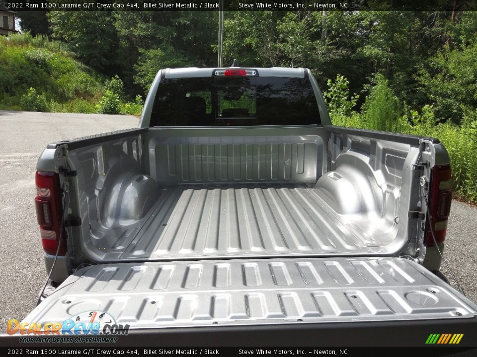 2022 Ram 1500 Laramie G/T Crew Cab 4x4 Billet Silver Metallic / Black Photo #8