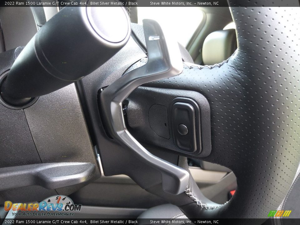 2022 Ram 1500 Laramie G/T Crew Cab 4x4 Steering Wheel Photo #13