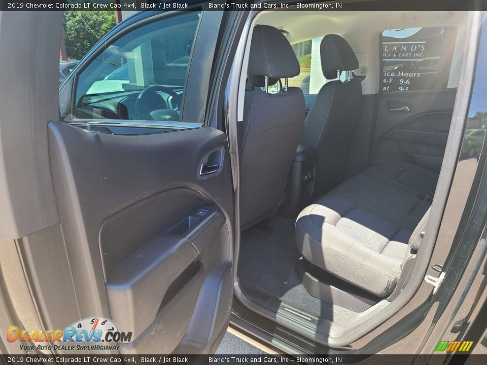 2019 Chevrolet Colorado LT Crew Cab 4x4 Black / Jet Black Photo #25