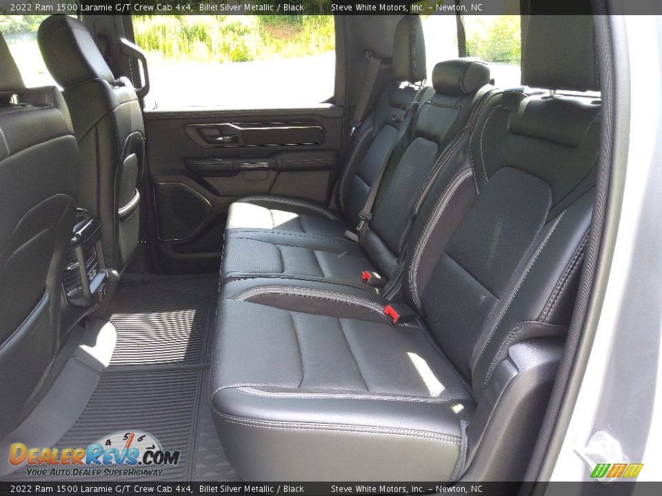 Rear Seat of 2022 Ram 1500 Laramie G/T Crew Cab 4x4 Photo #14