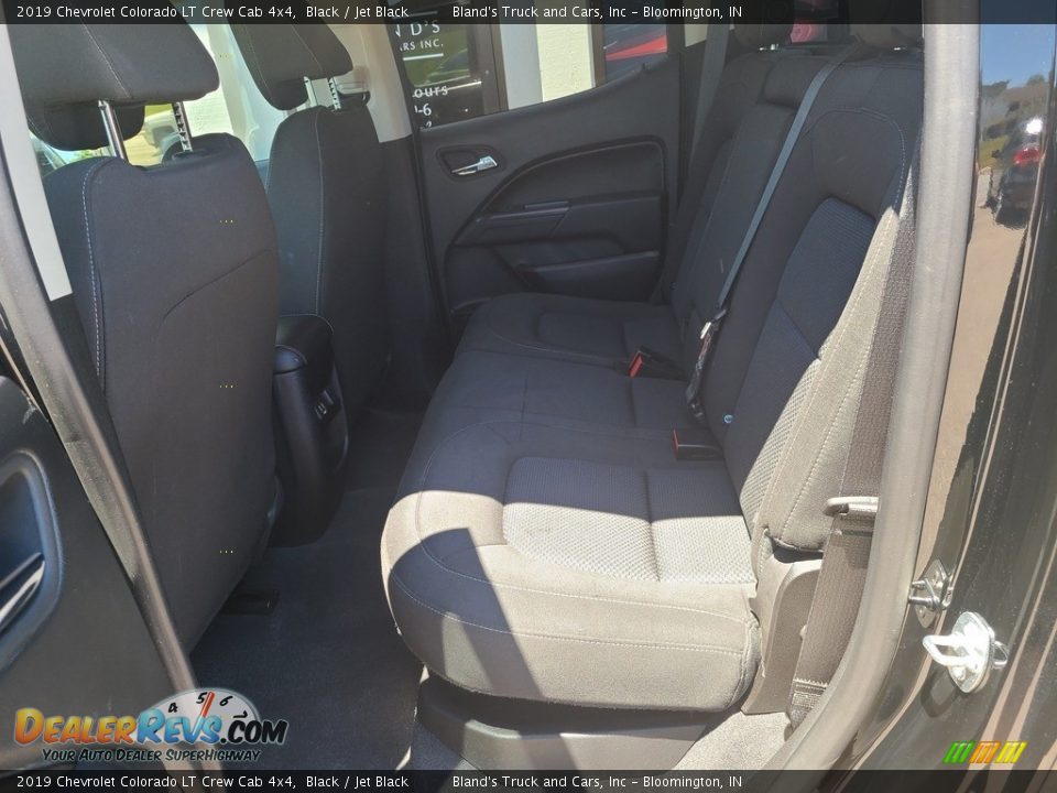 2019 Chevrolet Colorado LT Crew Cab 4x4 Black / Jet Black Photo #26